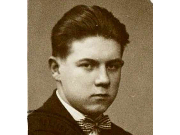 Ekshumācijas komisijas izveidotājs un vadītājs Atis Grantskalns. 1925. gads.