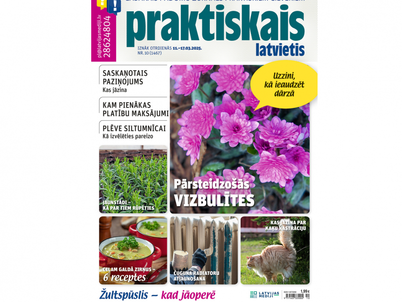 Jaunā žurnāla vāks.