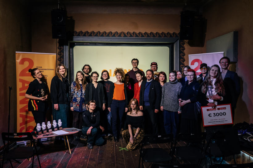 Apbalvotas īsfilmu festivāla 2ANNAS filmas.