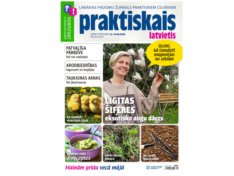 Jaunā žurnāla vāks.