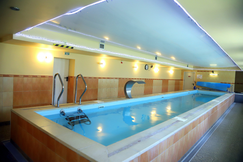 SIA “Varakļānu veselības aprūpes centrs” ēkā atrodas arī baseins ar SPA zonu.