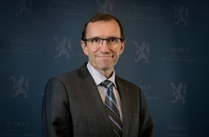 Espens Barts Eide, Norvēģijas ārlietu ministrs.