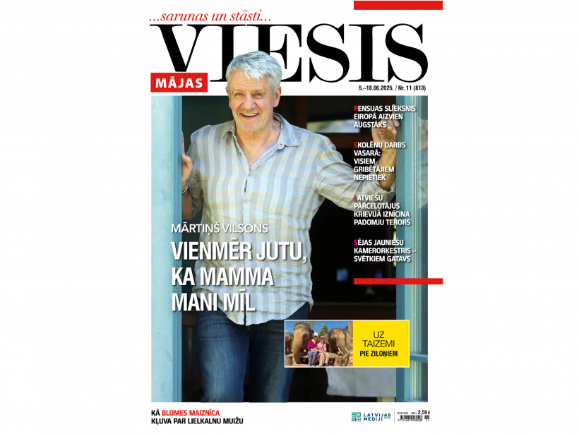 Jaunā žurnāla vāks.