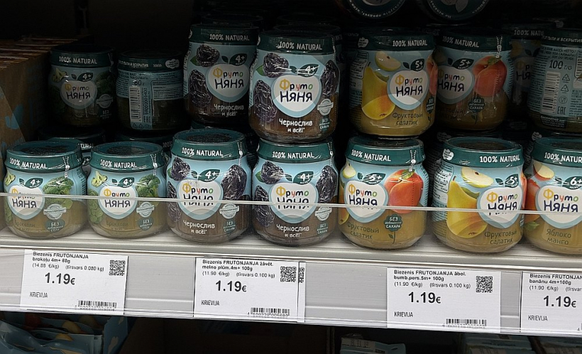 Veikalos atrodamie biezenīši zīdaiņu pārtikai ir lētāki nekā SIA "Lat Eko Food" Latvijā ražotie "Rūdolfa" zīmola produkti, bet lauksaimniecības tirgus eksperte Ingūna Gulbe šaubās par pirmo atbilstību augstiem kvalitātes un drošības standartiem.