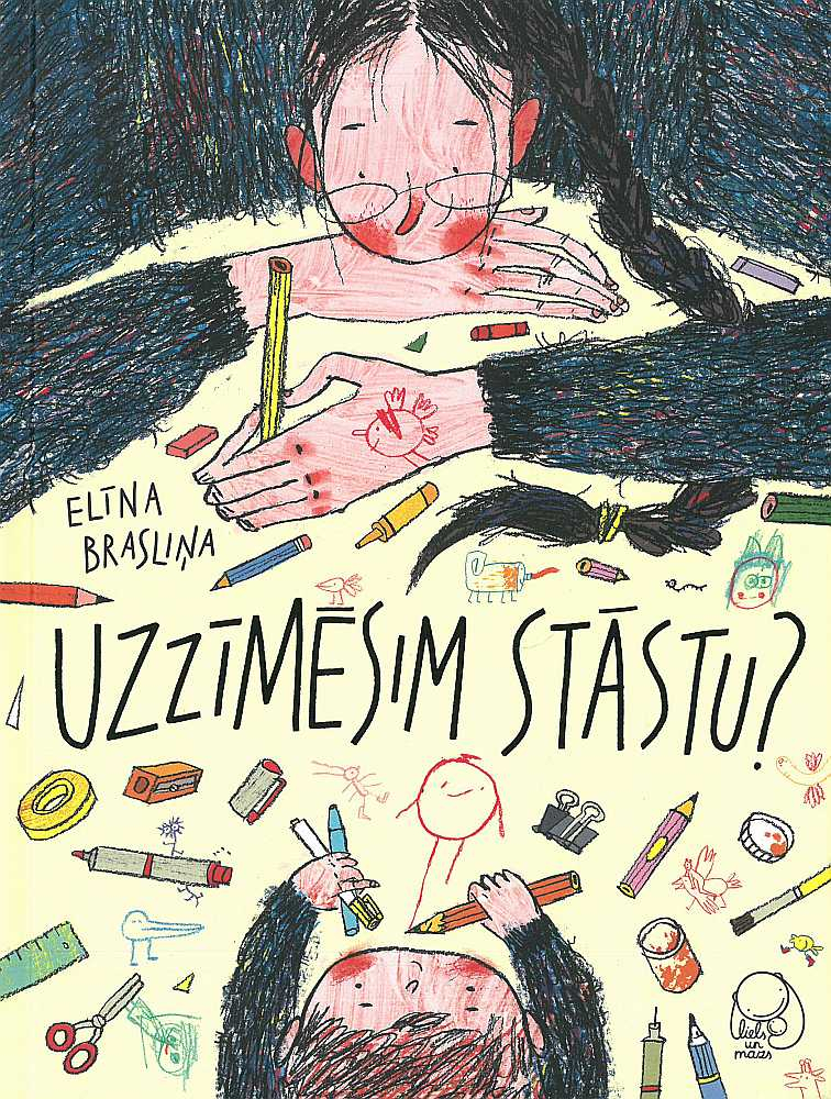 Elīna Brasliņa, "Uzzīmēsim stāstu?" ("Liels un mazs", 2024).