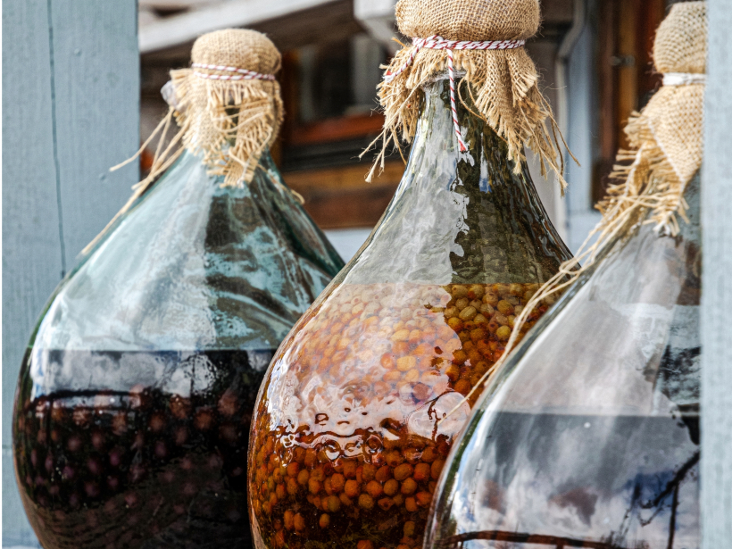 Fermentētas ogas.