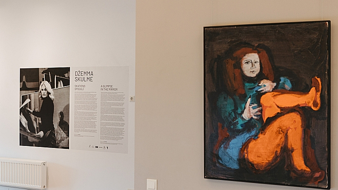 Džemmas Skulmes (1925–2019) simtgadei veltītā izstāde.