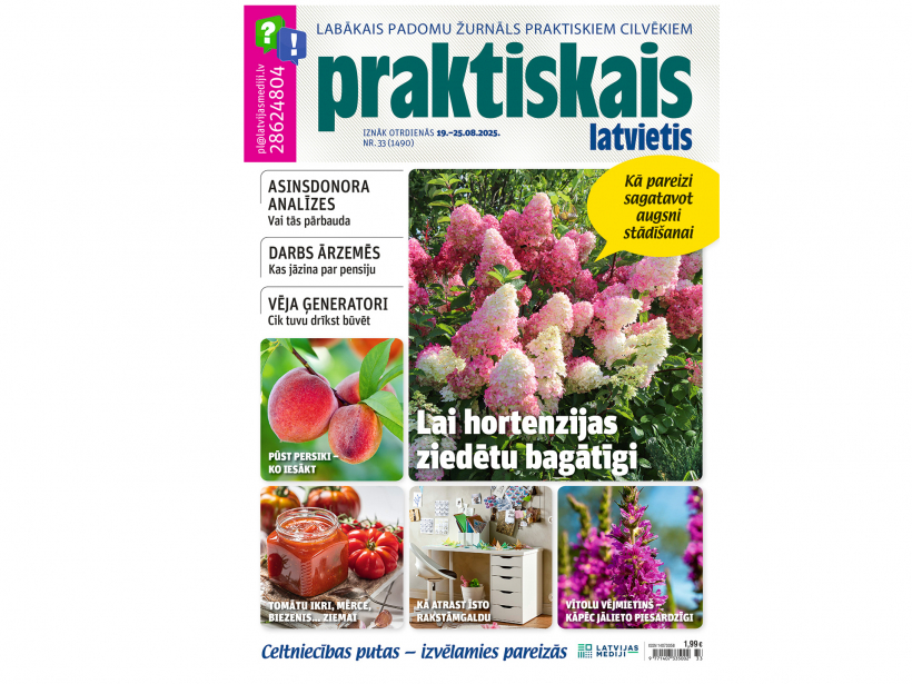 Jaunā žurnāla vāks.