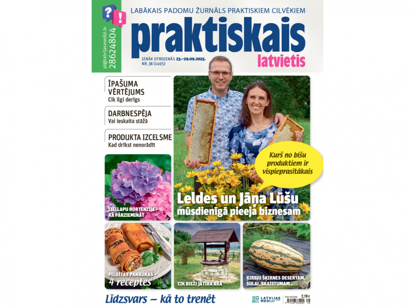 Jaunā žurnāla vāks.
