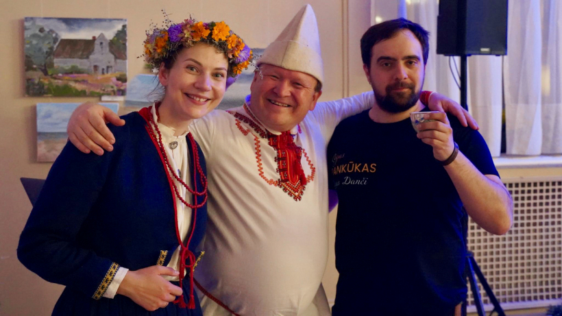 Dančmeistari – Rozīte, Aleksejs un Germano no Rīgas Dančiem.