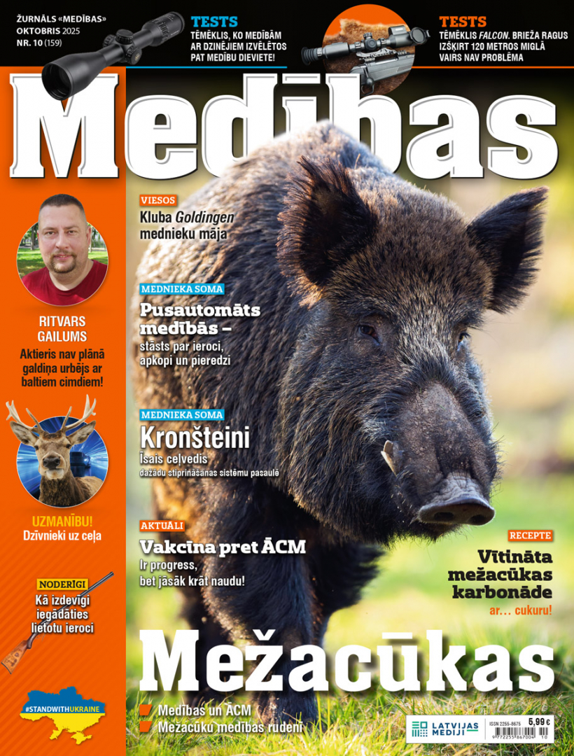Žurnāls "Medības", oktobris 2025.