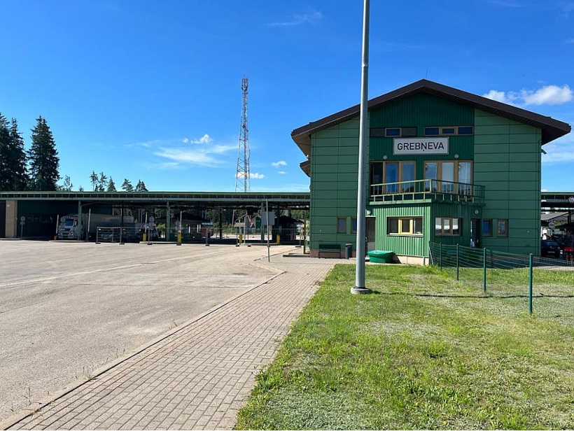 Grebņevas robežkontroles punkts Ludzas novada Malnavas pagastā.
