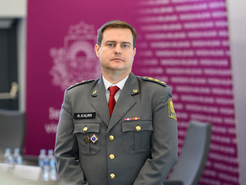 IeVP priekšnieks pulkvedis Dmitrijs Kaļins. 