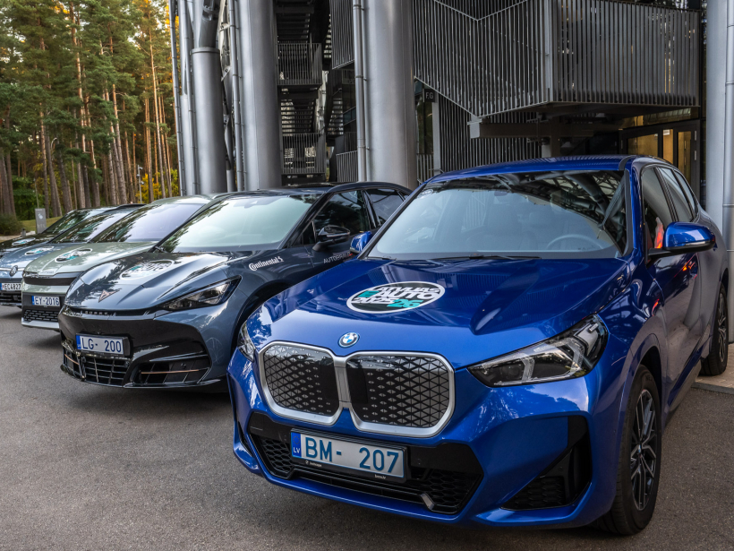 Pasākumā "Latvijas e-auto 2025/26". 