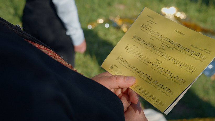 Stāsts par pasaules koku, putnu kāzām filmā tiek tik aizrautīgi izstāstīts, izspēlēts un izdziedāts, ka skatītājs jau sāk kļūt ja ne gluži par ornitalogu, tad par putnu mīlētāju jau nu noteikti.