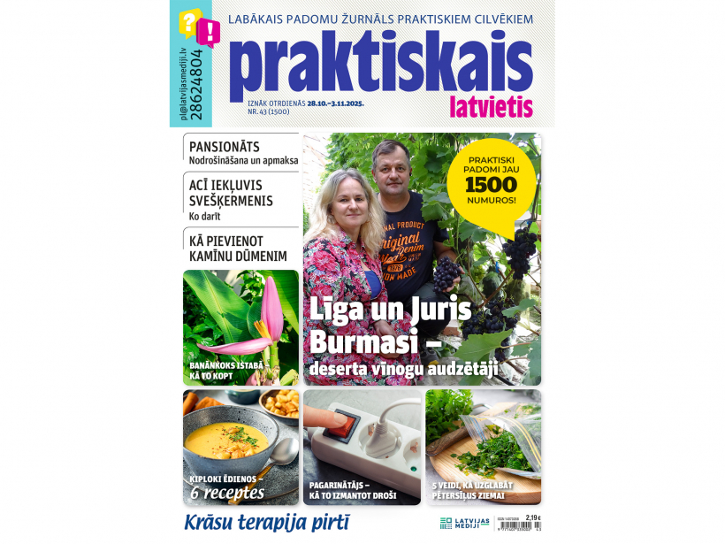 Jaunā žurnāla vāks.