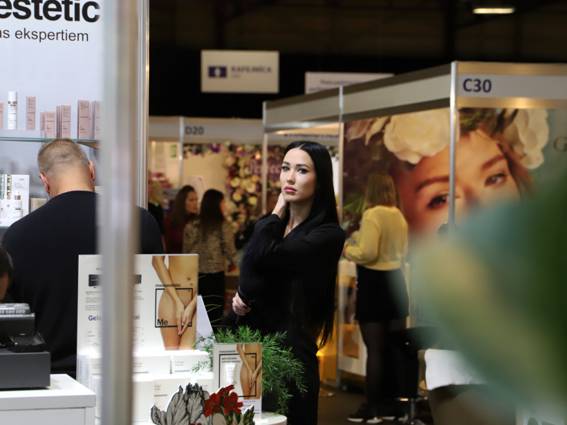 Izstādē “Baltic Beauty”.