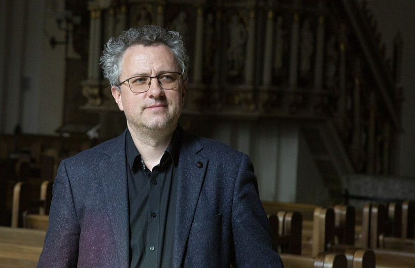 Rīgas Doma mūzikas direktors un katedrāles ērģelnieks Aigars Reinis.