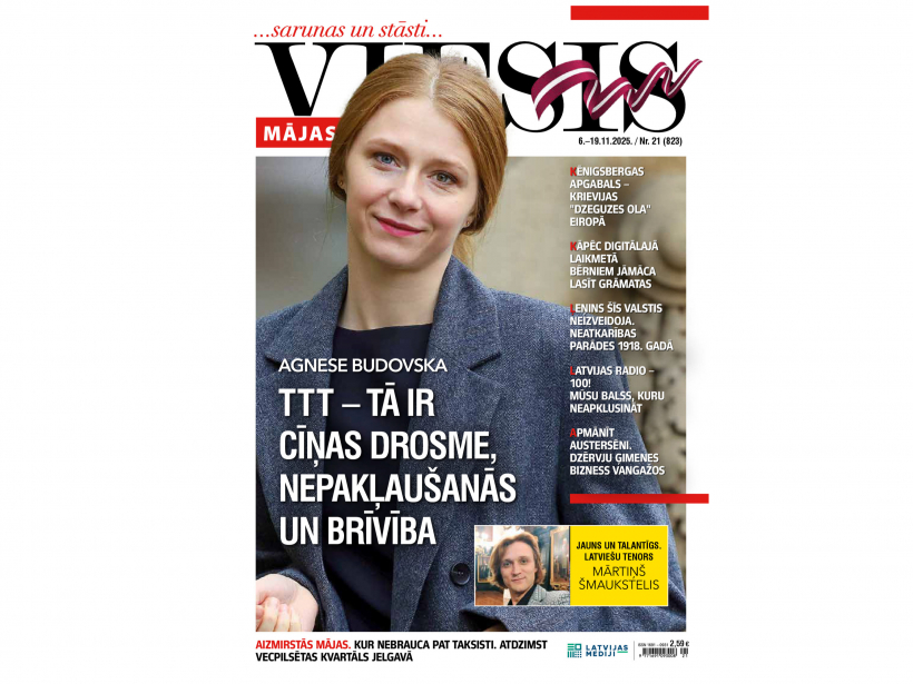 Jaunā žurnāla vāks.