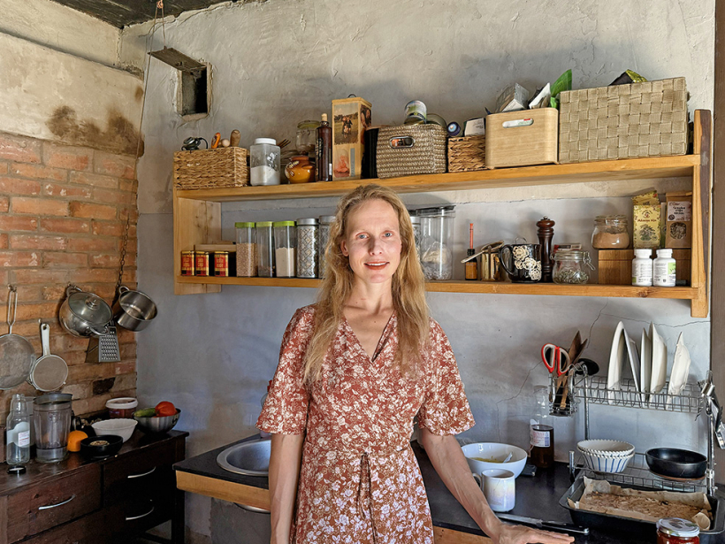 "Atpūtu" saimniece Katrīna Jaunslaviete-Kipure.