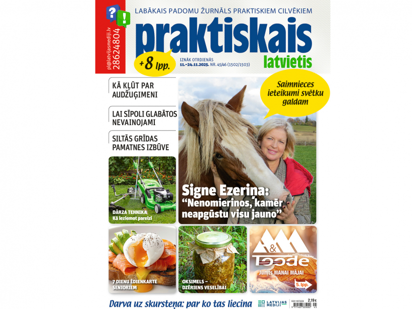 Jaunā žurnāla vāks.