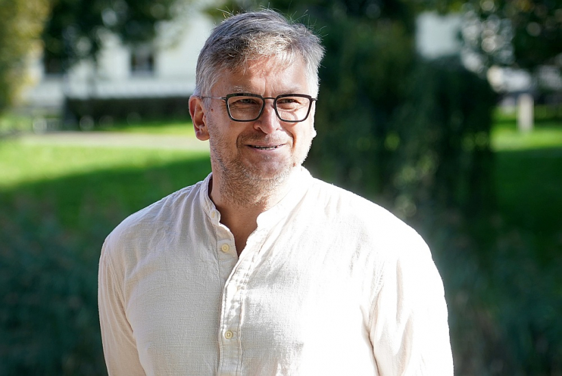 Dziesmu svētku biedrības vadītājs Ints Teterovskis.