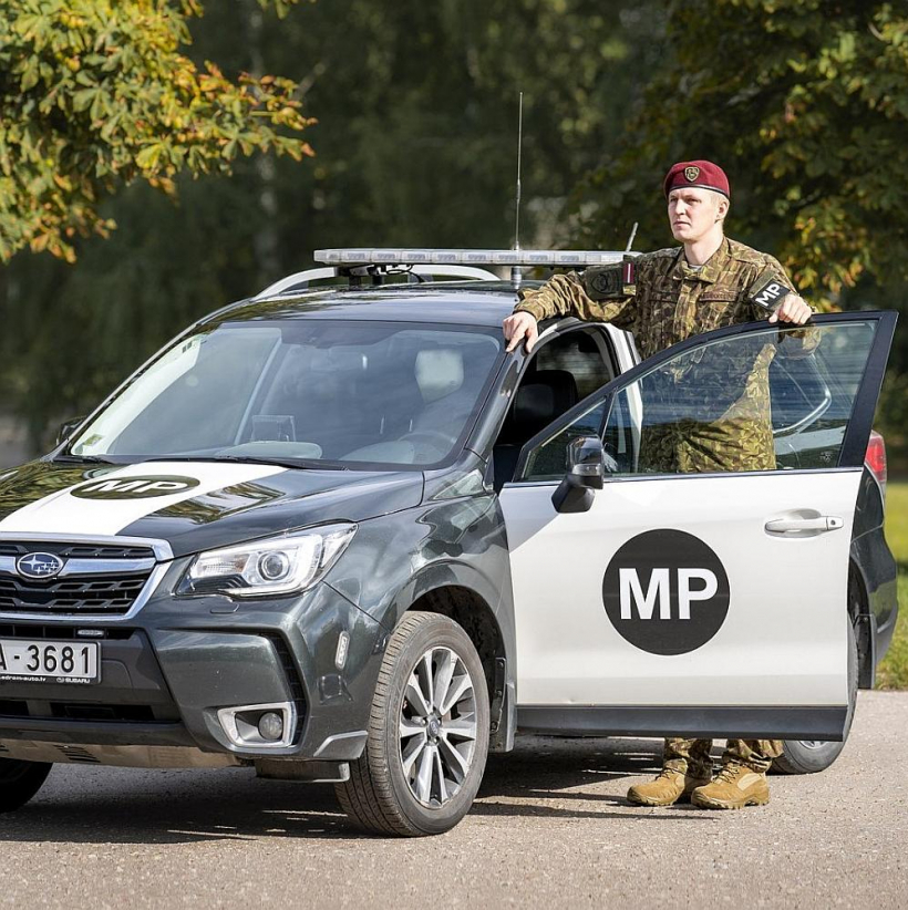 Matīss Gabdulļins kā labākais LNAA kursa students varēja izvēlēties dienesta vietu un nolēma karjeru veidot Militārajā policijā.