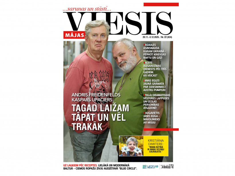 Jaunā žurnāla vāks.