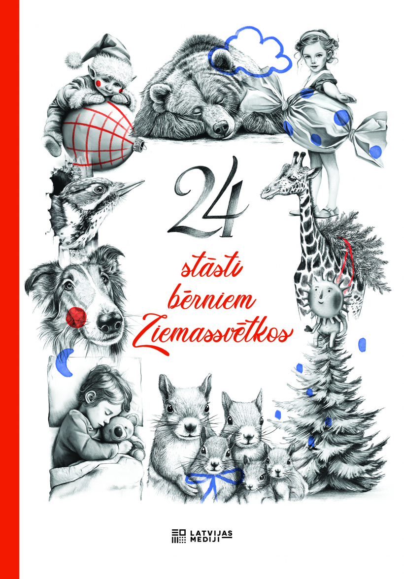 24 stāsti bērniem Ziemassvētkos.