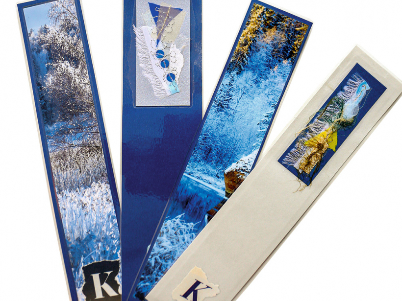 Grāmatzīmes ar inicāļiem.