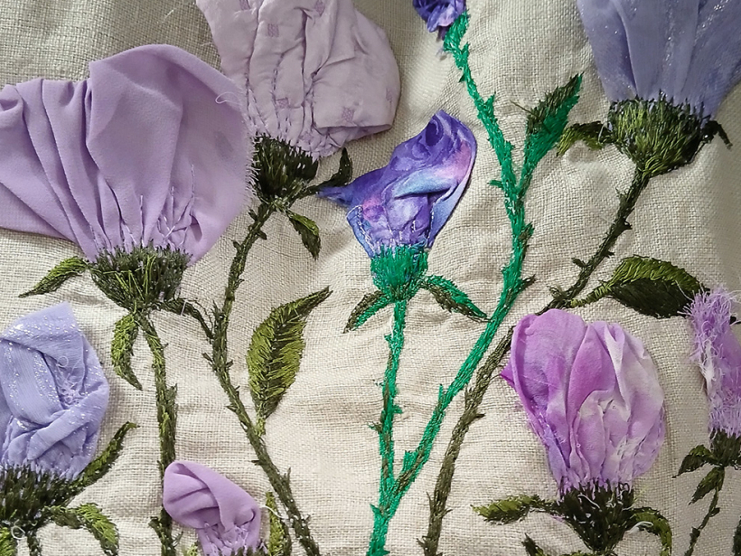 Pasākuma laikā varēja iepazīt arī Ventspils Rokdarbu studijas "Spārni" rokdarbu izstādi.