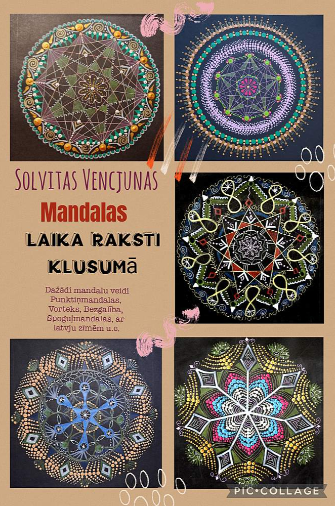 Solvitas Vencjunas izstāde "Laika raksti klusumā".