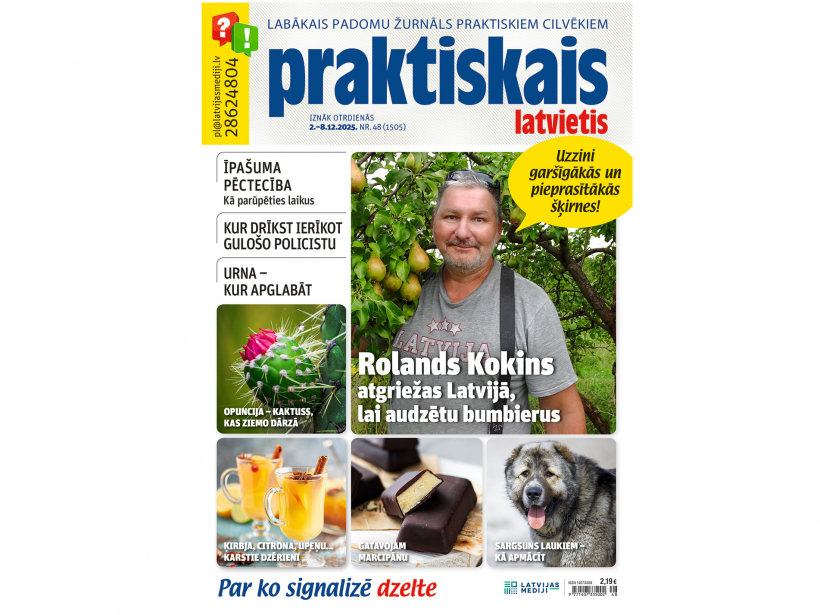 Jaunā žurnāla vāks.