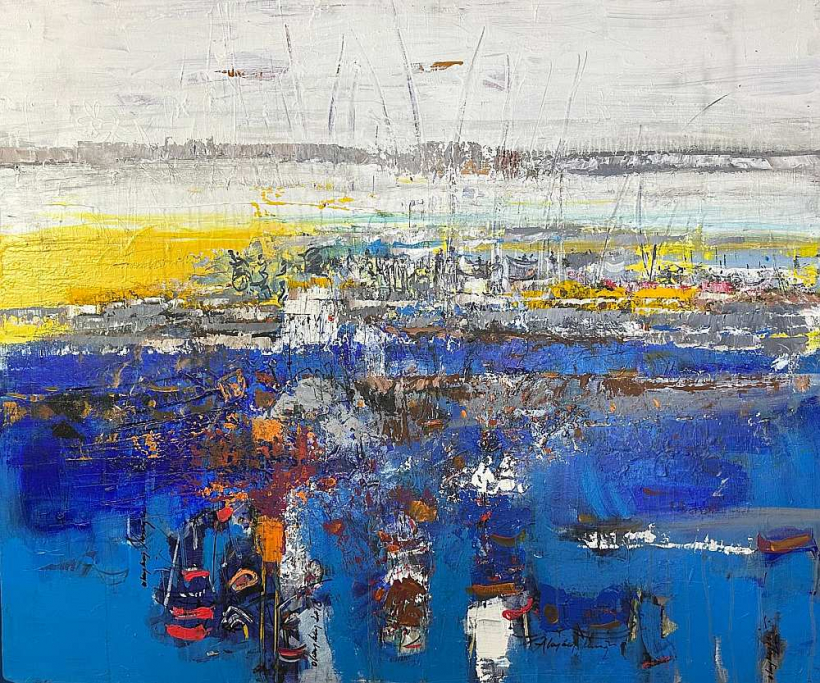 Alajbejs Karoglu, "Variācijas par aizsargājamo teritoriju", 2025.