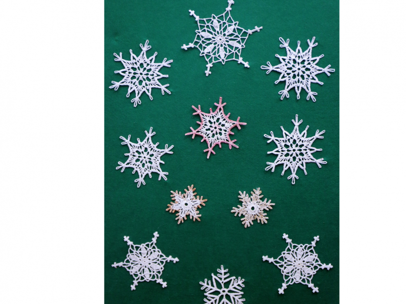 Izstādē "Baltie Ziemassvētki". 