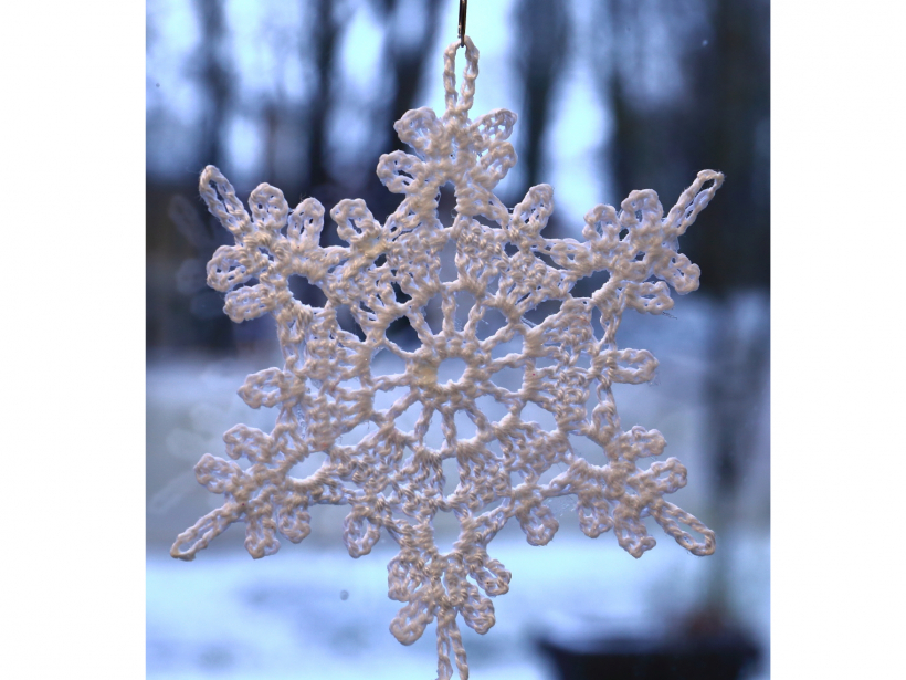 Izstādē "Baltie Ziemassvētki". 