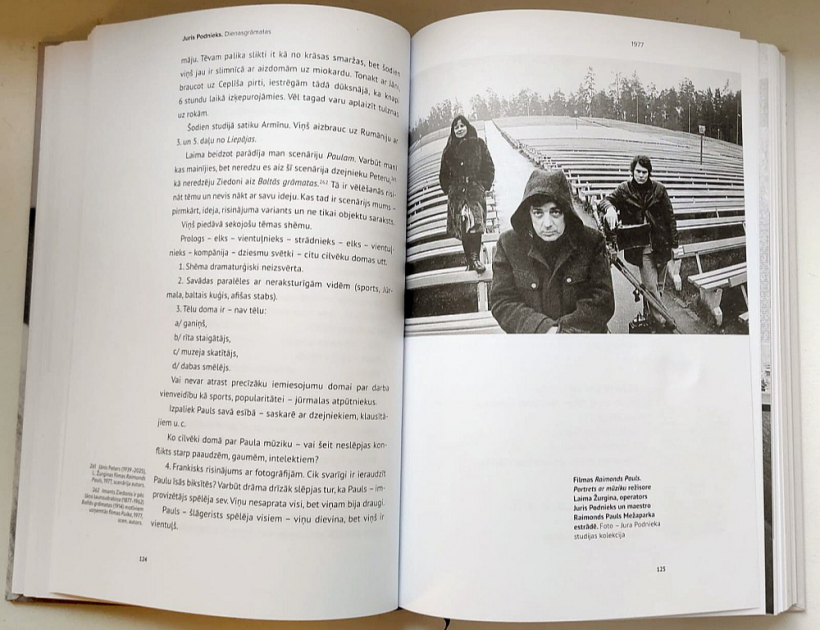 "Ja par mūziku strīdas, tad varbūt tā ir ko vērta. Kāpēc Pauls ir fenomens? Tāds varētu būt jautājums." Tā 1977. gada 10. maijā dienasgrāmatā citstarp rakstīja Juris Podnieks, prātojot par dokumentālās filmas "Raimonds Pauls. Portrets ar mūziku" scenāriju.
