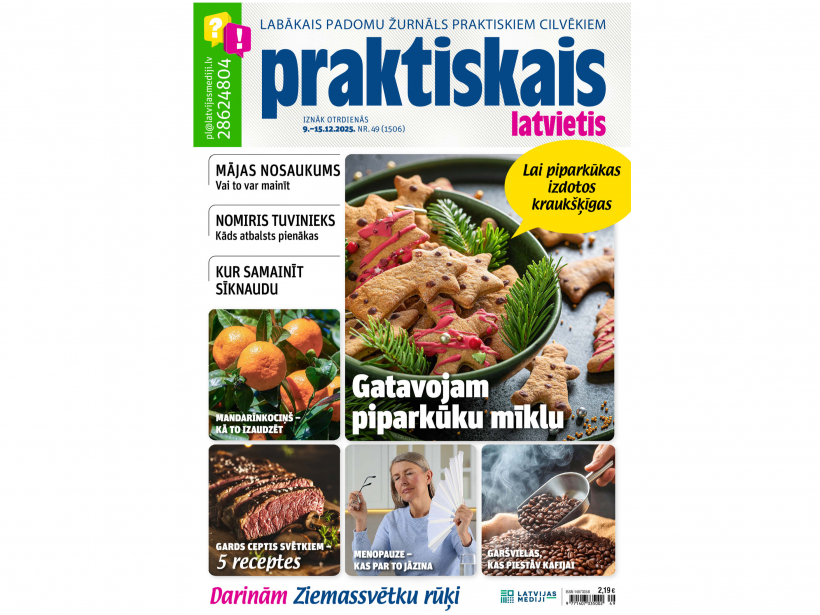 Jaunā žurnāla vāks.