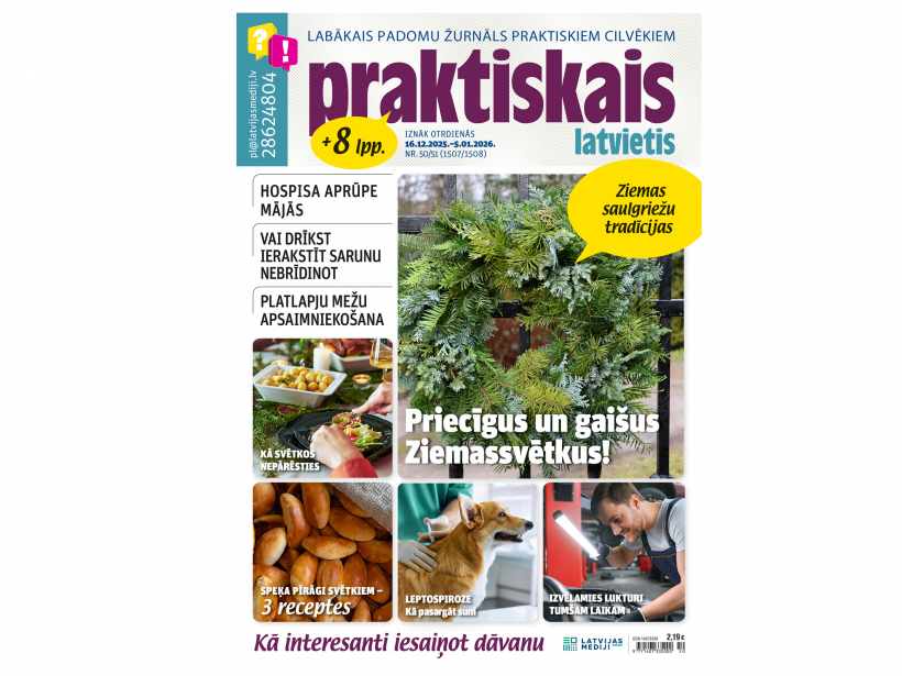 Jaunā žurnāla vāks.