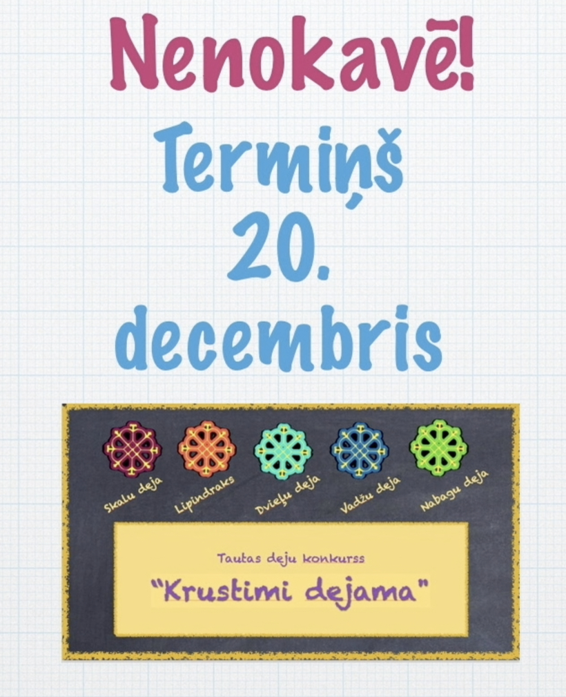 Konkursa aicinājums.