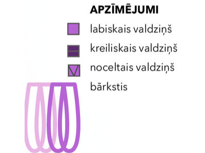 Apzīmējumi.