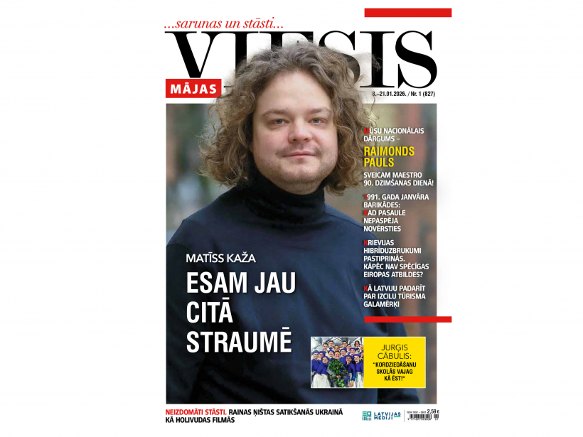 Jaunā žurnāla vāks.