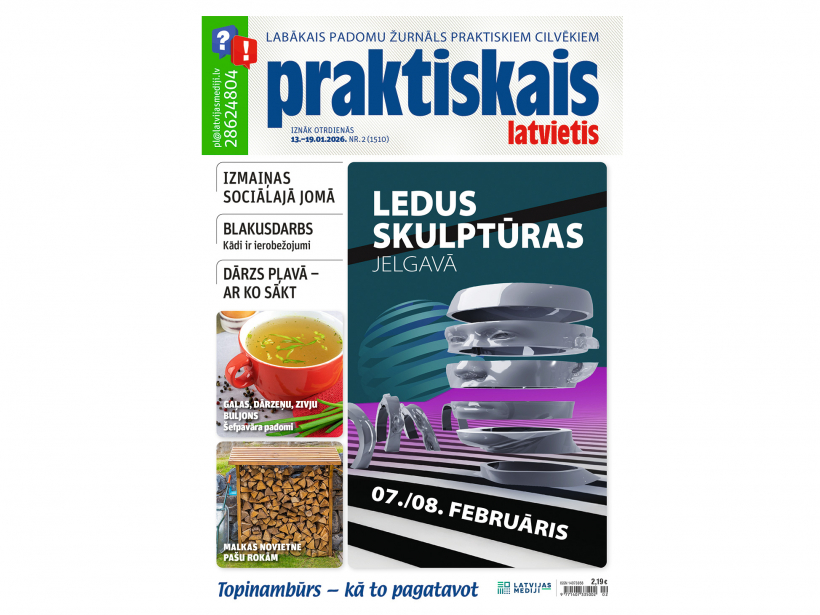 Jaunā žurnāla vāks.