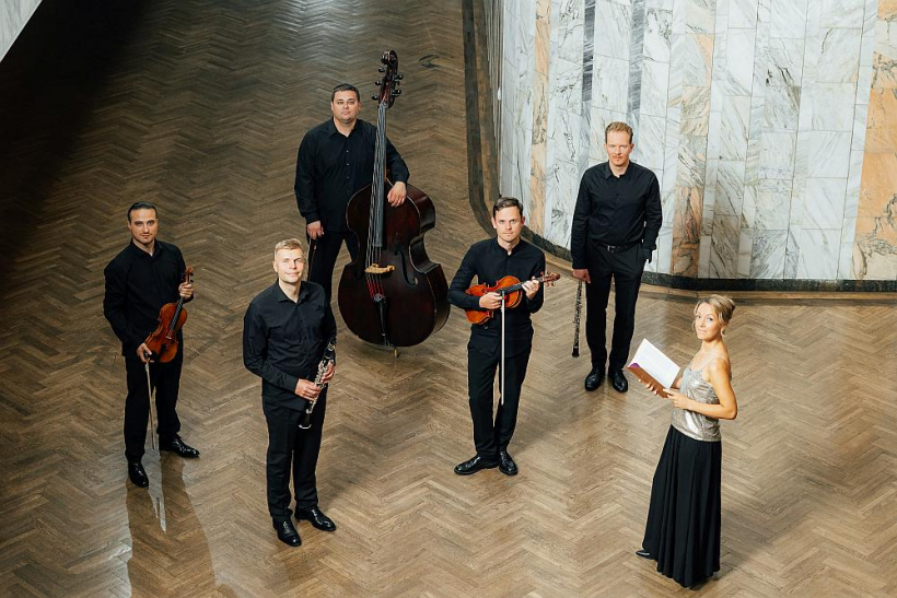 Latvijas Nacionālā simfoniskā orķestra mūziķi.