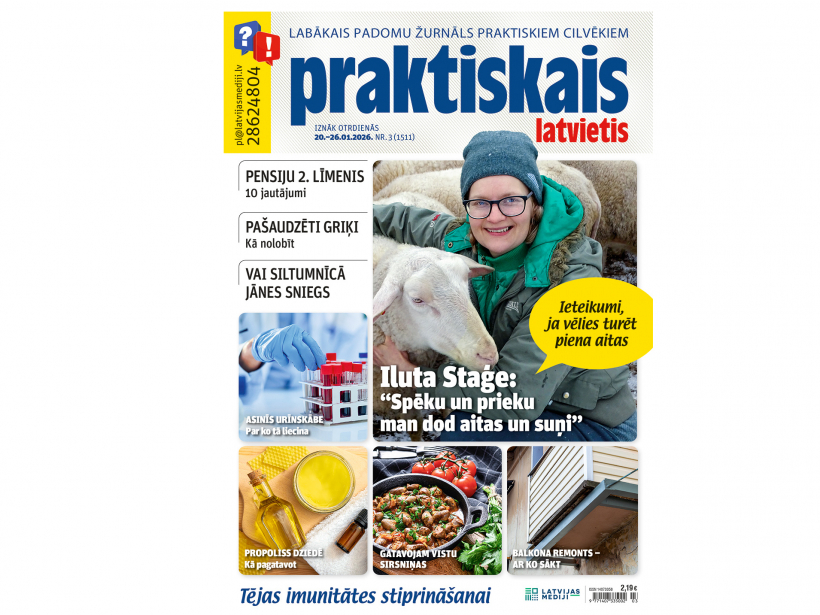 Jaunā žurnāla vāks.