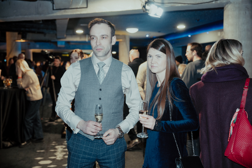 Jānis Āmanis un Ieva Ādamsone.