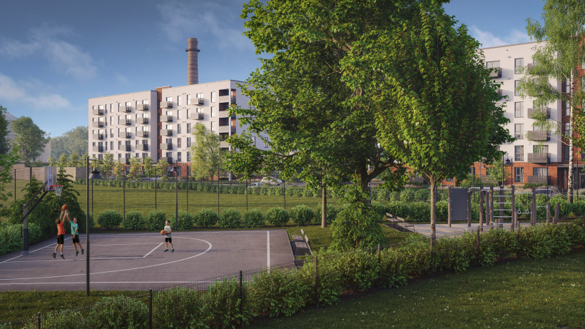 Bonava daudzdzīvokļu namu projekts “Hartmaņa kvartāls ”Torņakalnā,