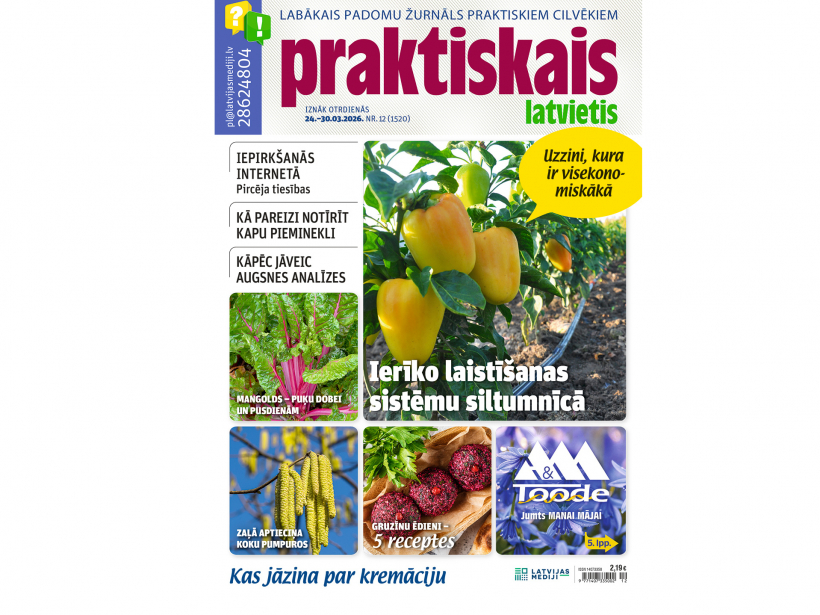 Jaunā žurnāla vāks.