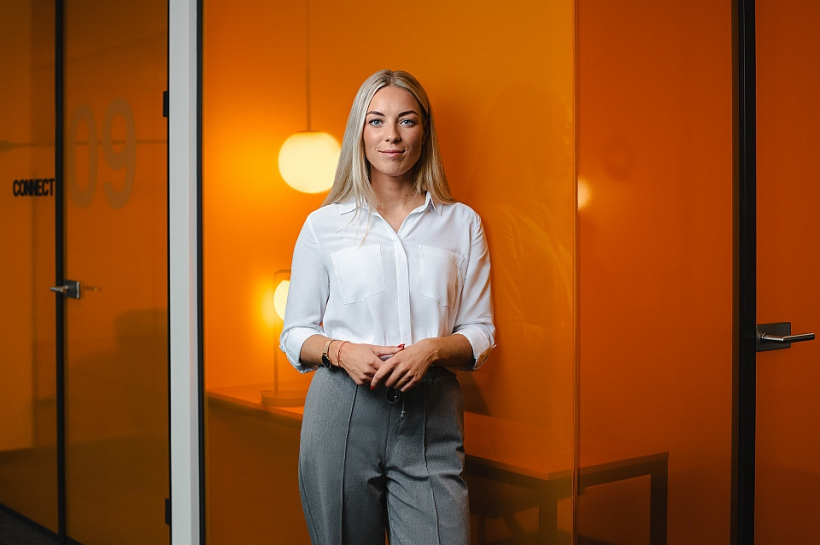 Greta Januškaite, "CityBee" izpilddirektore.