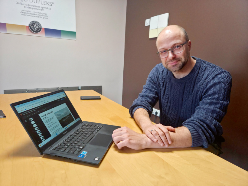 Ornitologs Andris Stīpnieks.